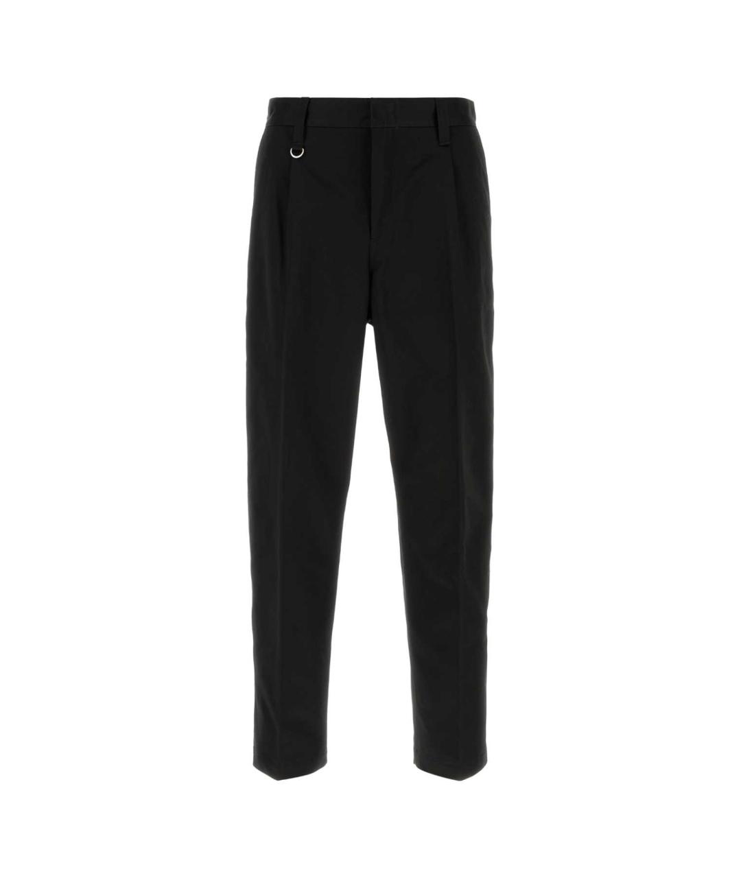 YOHJI YAMAMOTO Черные повседневные брюки, фото 1