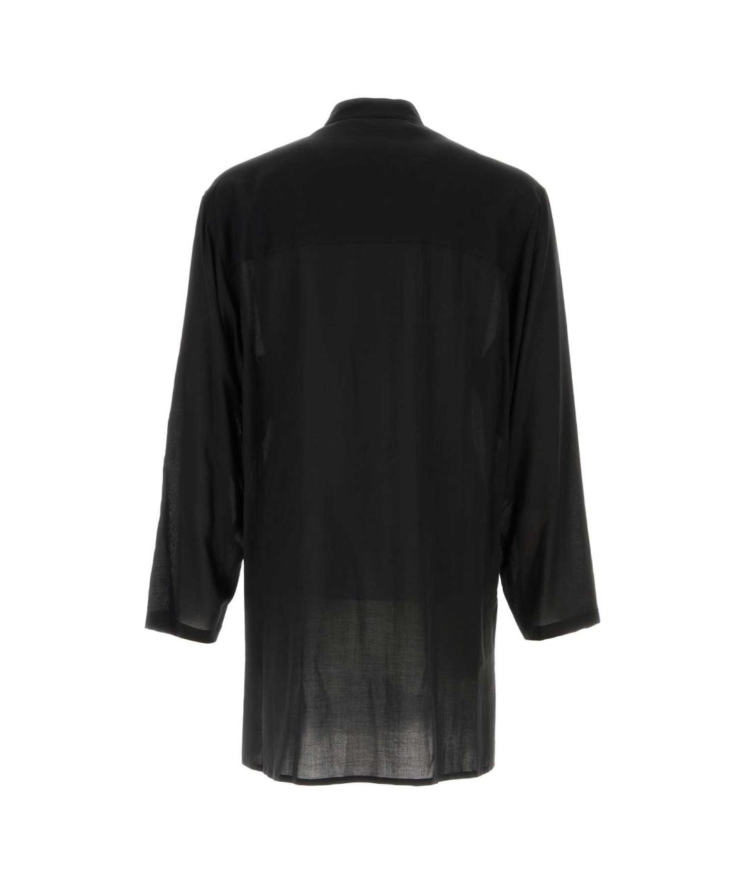 YOHJI YAMAMOTO Черная кэжуал рубашка, фото 2