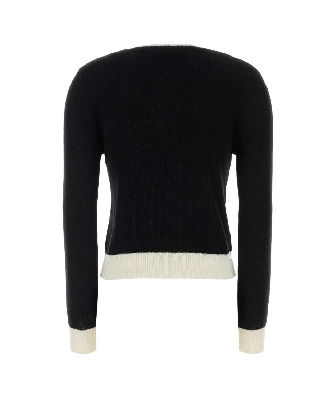 MARNI Черный шерстяной кардиган, фото 2