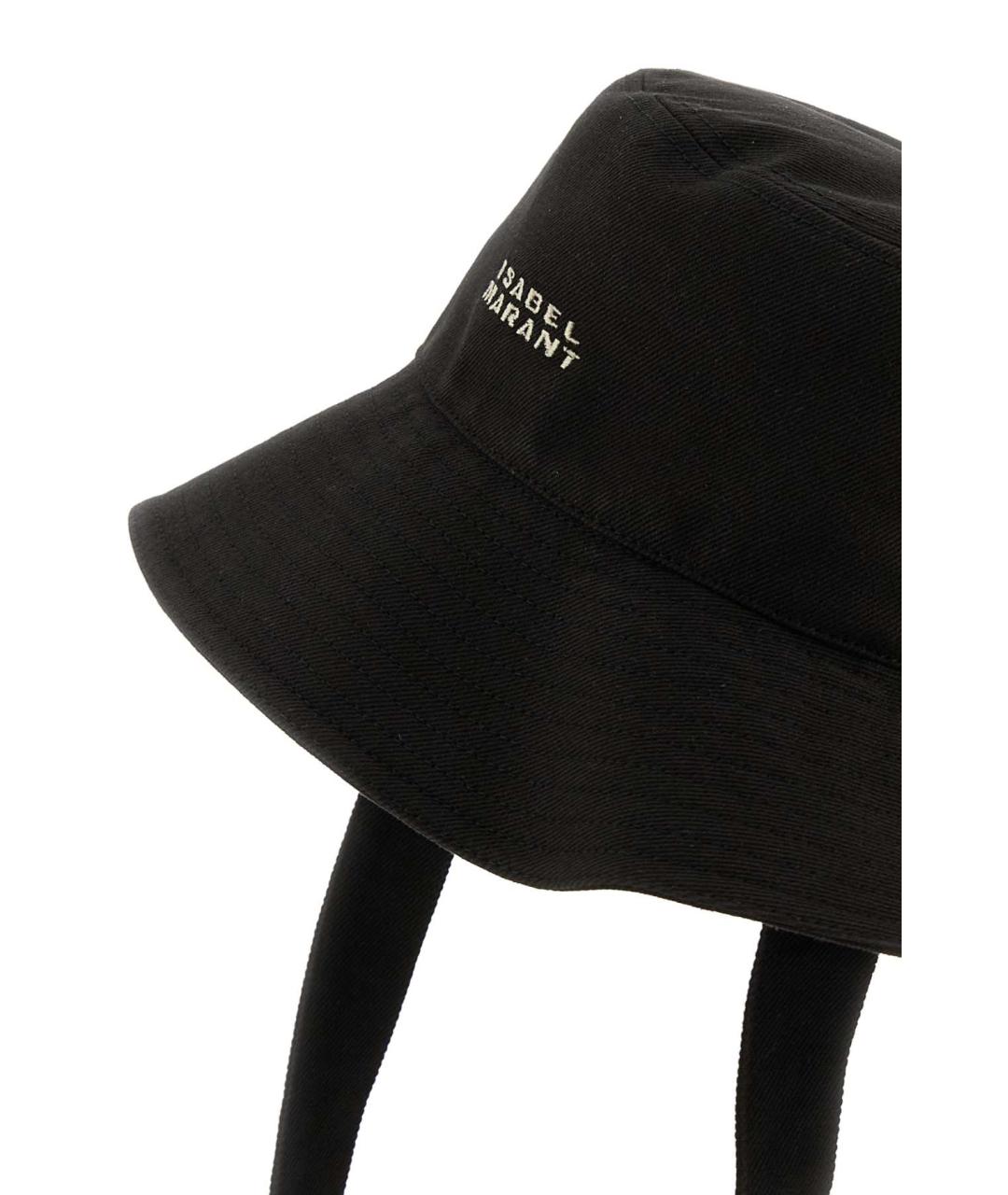 ISABEL MARANT Черная хлопковая панама, фото 2