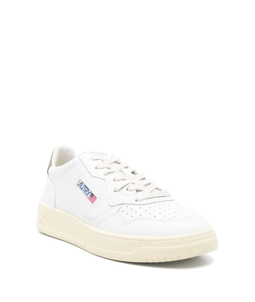 AUTRY Белые кожаные кеды, фото 5
