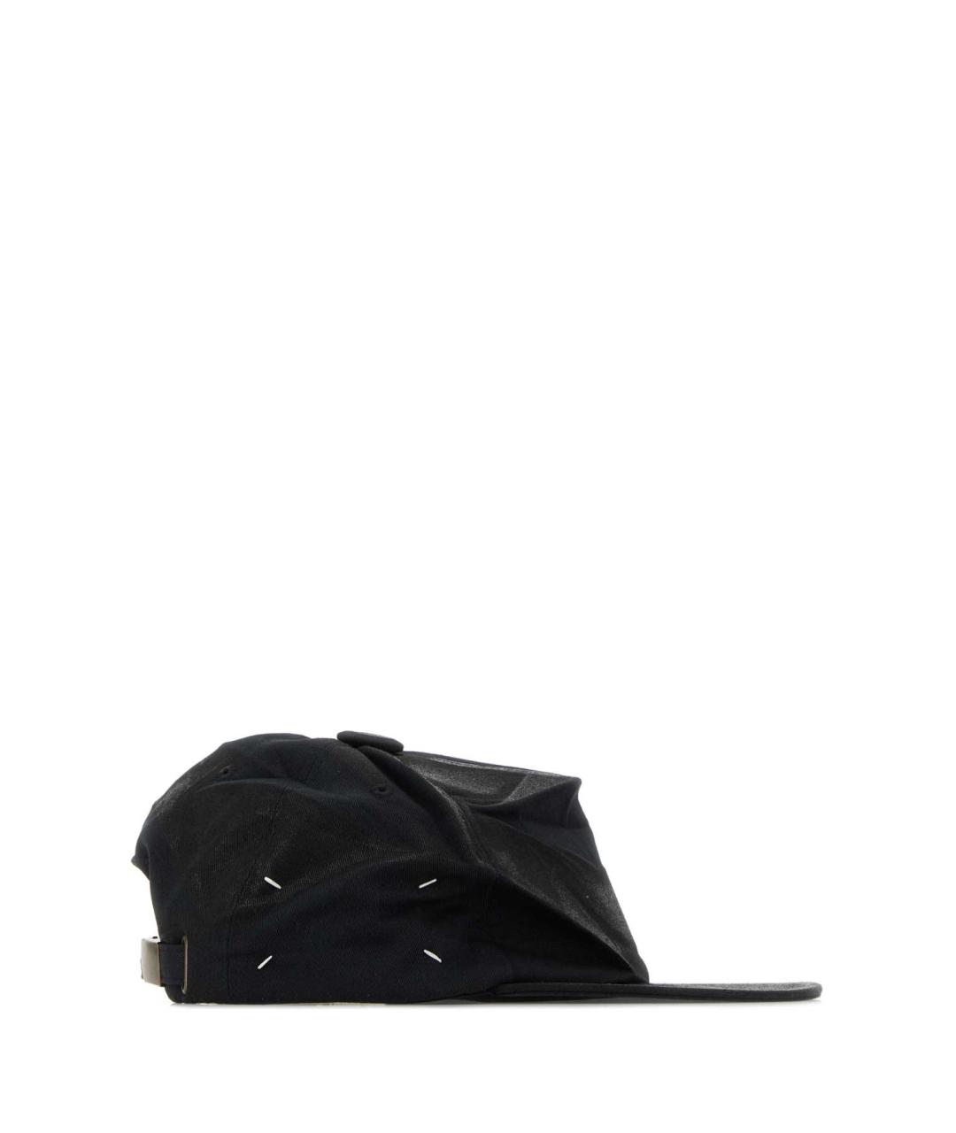 MAISON MARGIELA Черная хлопковая кепка/бейсболка, фото 2