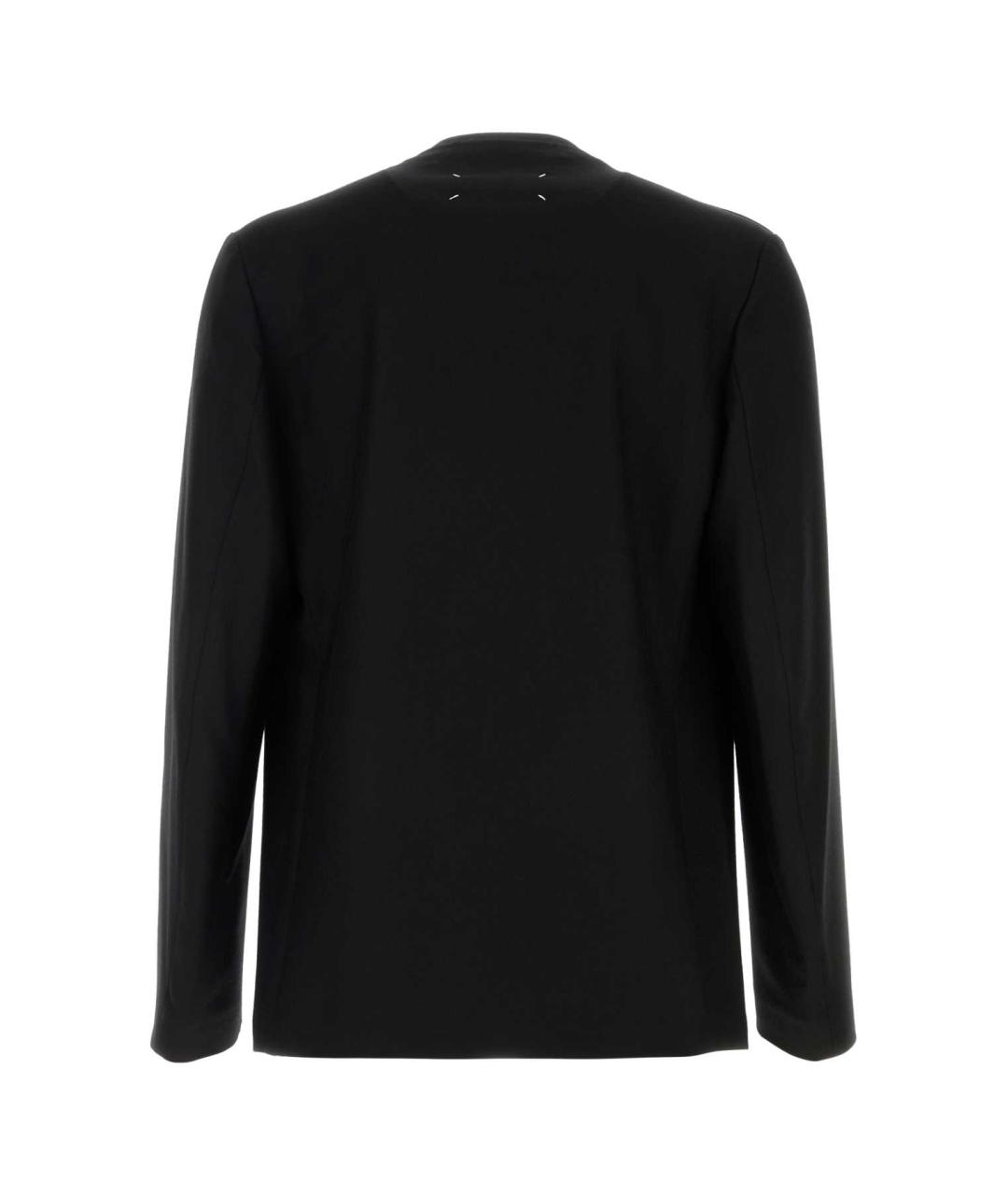 MAISON MARGIELA Черный шерстяной пиджак, фото 2