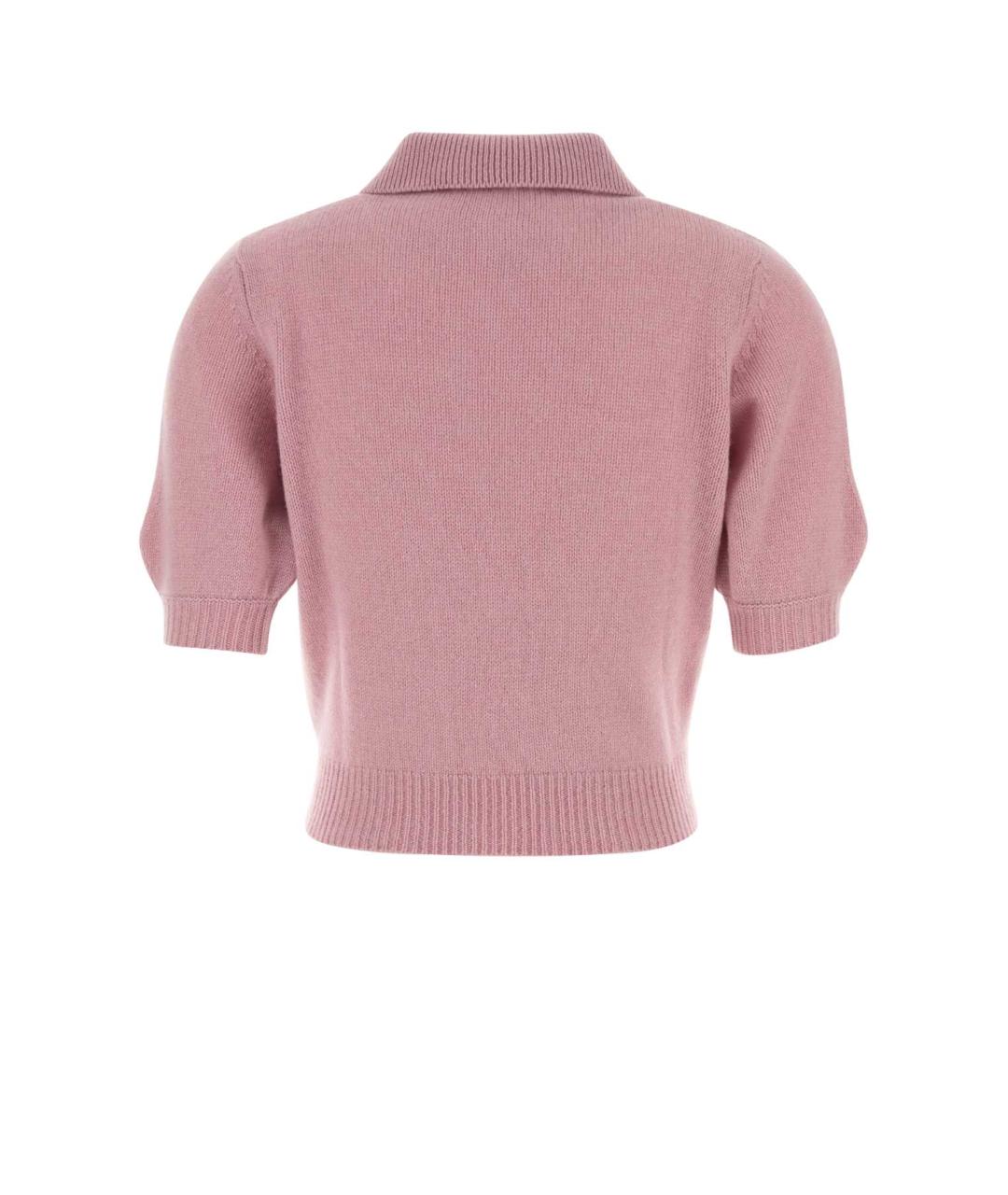 MARNI Розовый кашемировый джемпер / свитер, фото 2