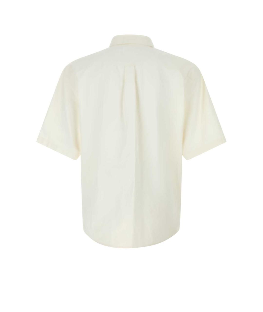 DSQUARED2 Белая льняная кэжуал рубашка, фото 2