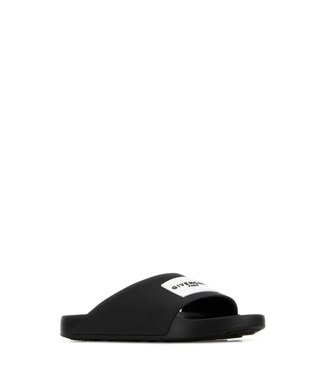 GIVENCHY Черные сандалии, фото 2