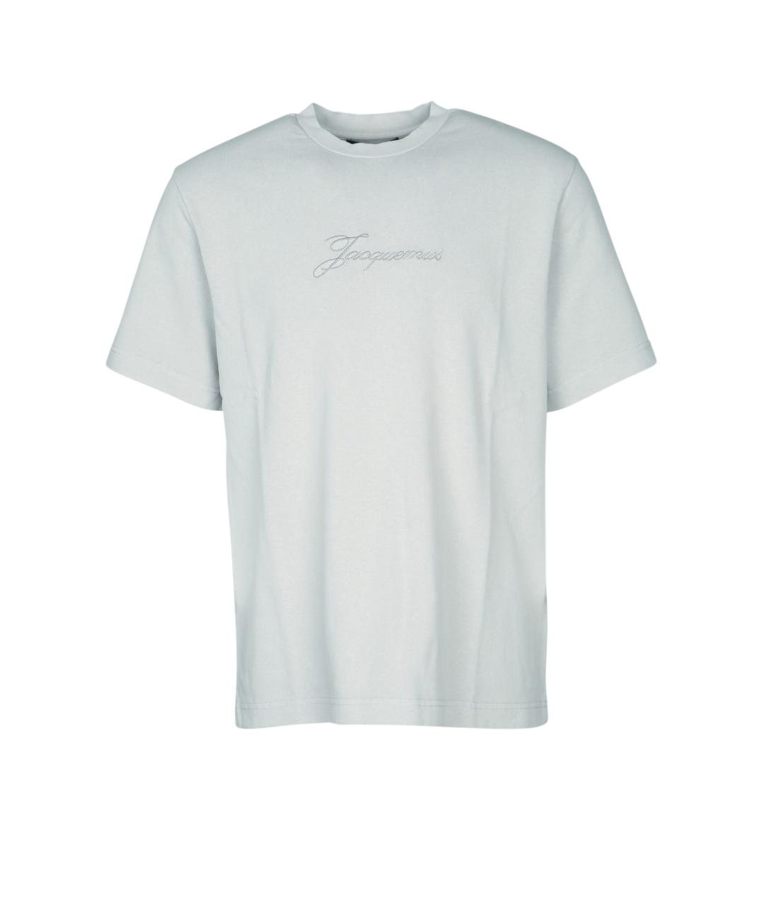 JACQUEMUS Хлопковая футболка, фото 1
