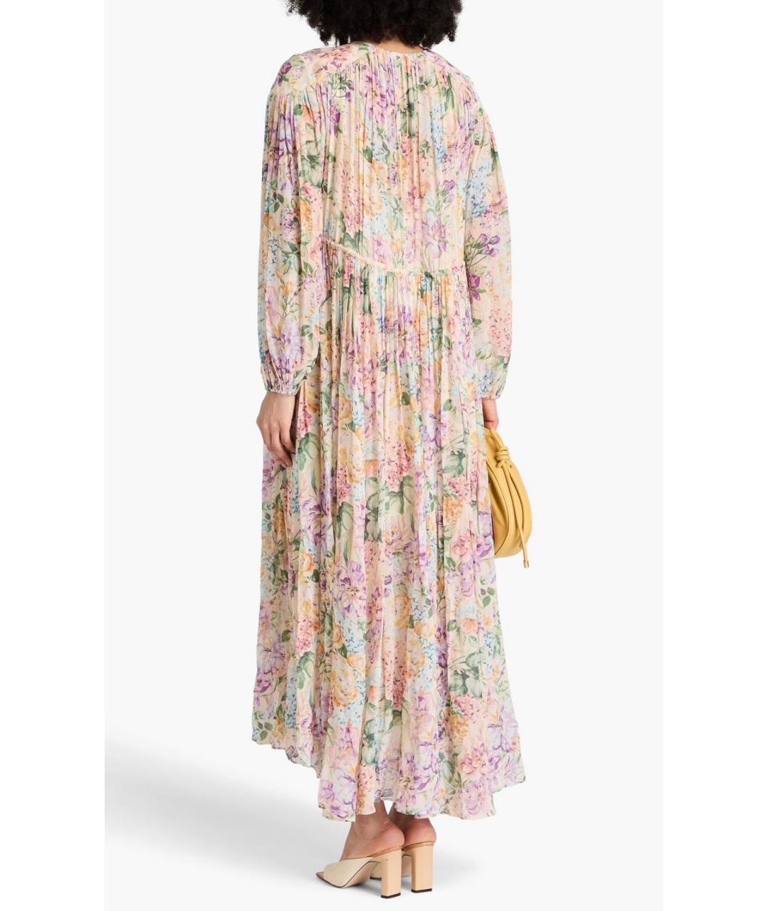 ZIMMERMANN Мульти вискозное коктейльное платье, фото 3