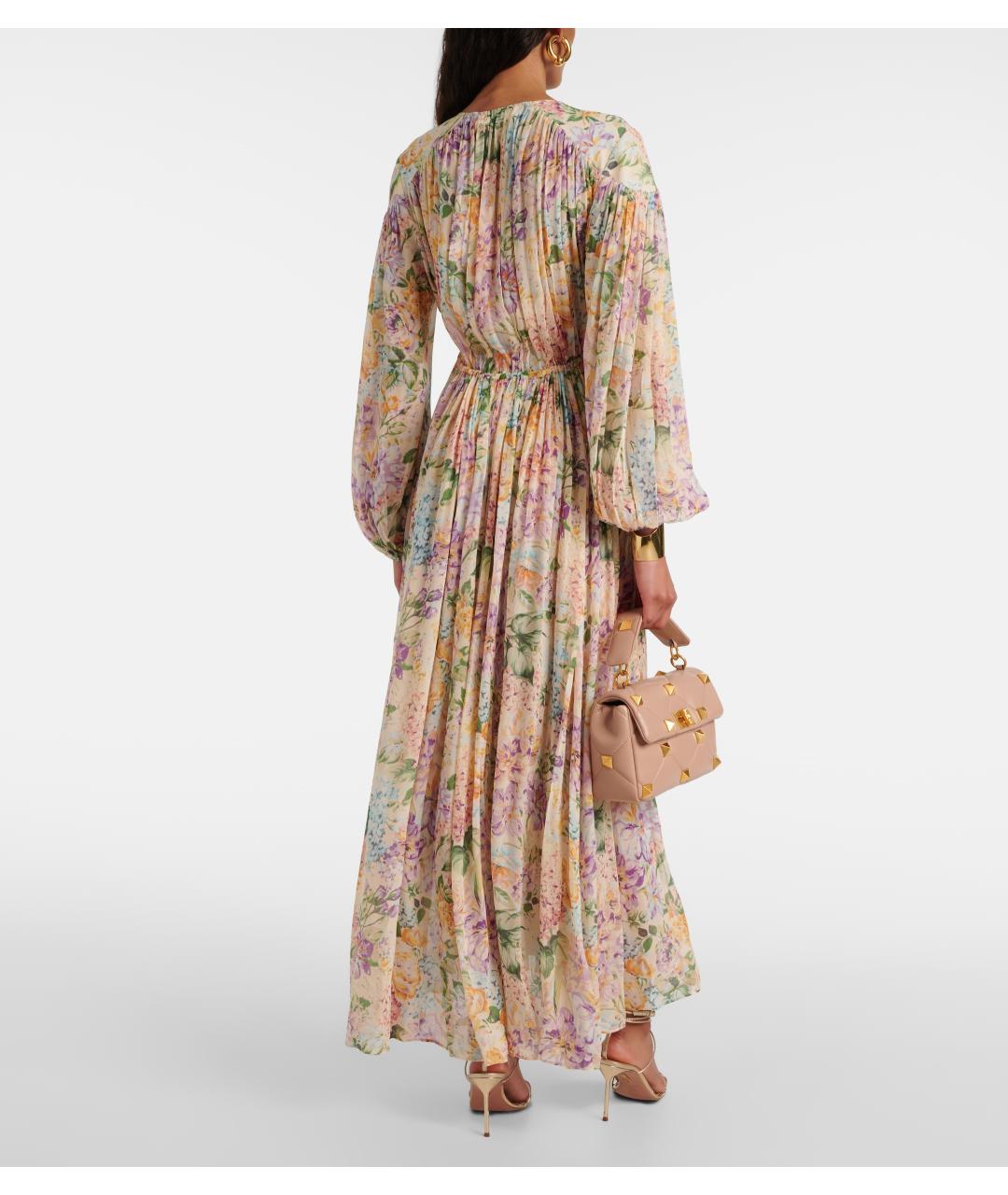 ZIMMERMANN Мульти вискозное коктейльное платье, фото 7