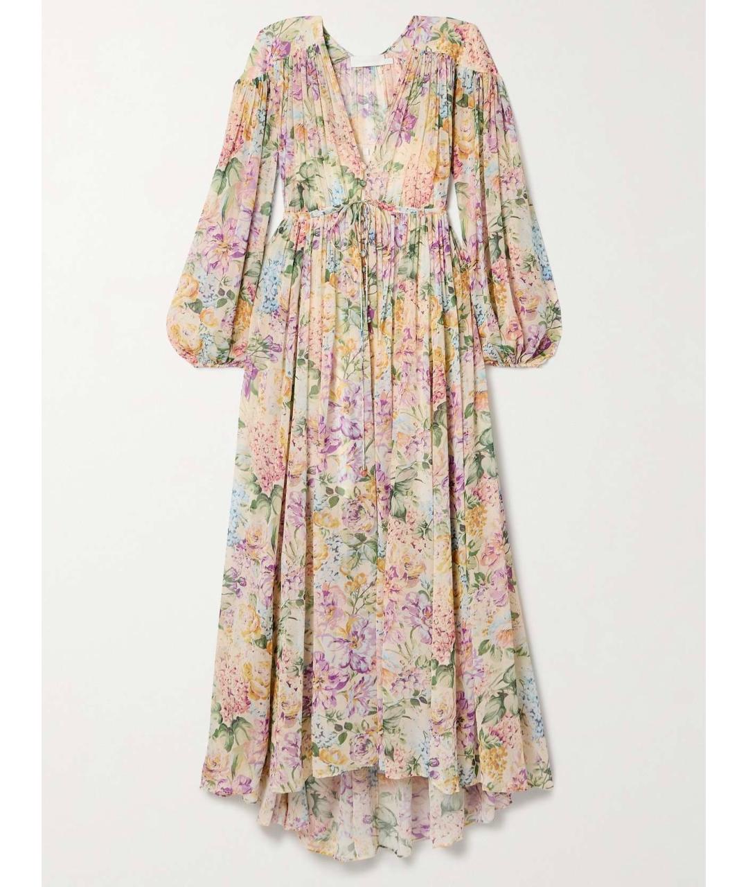 ZIMMERMANN Мульти вискозное коктейльное платье, фото 9