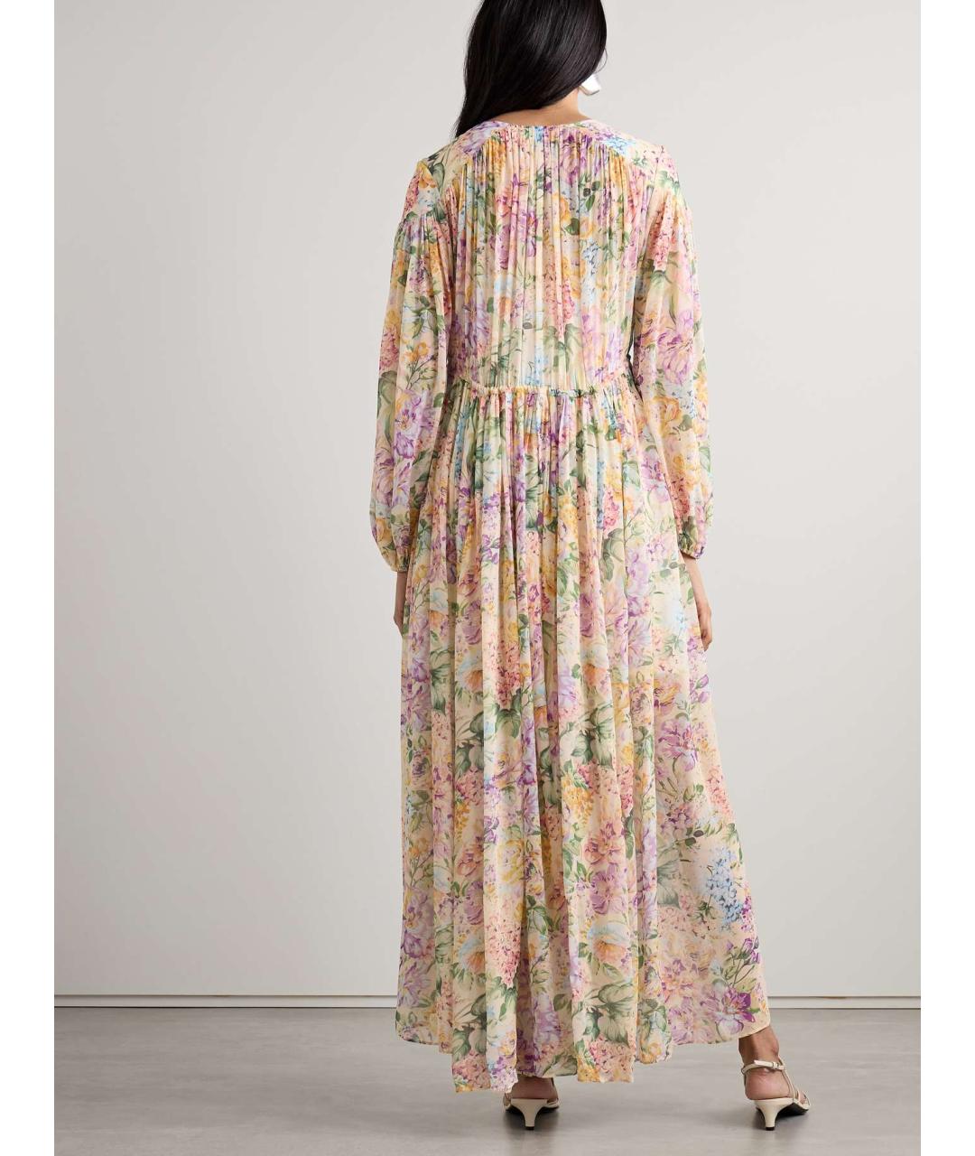 ZIMMERMANN Мульти вискозное коктейльное платье, фото 5