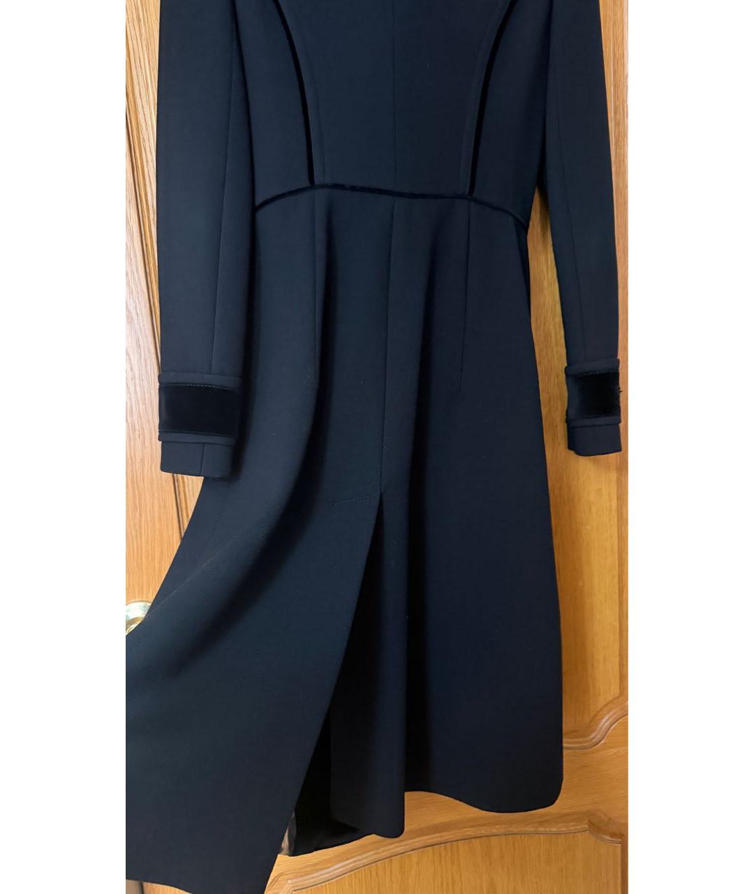 DOLCE&GABBANA Черное пальто, фото 4