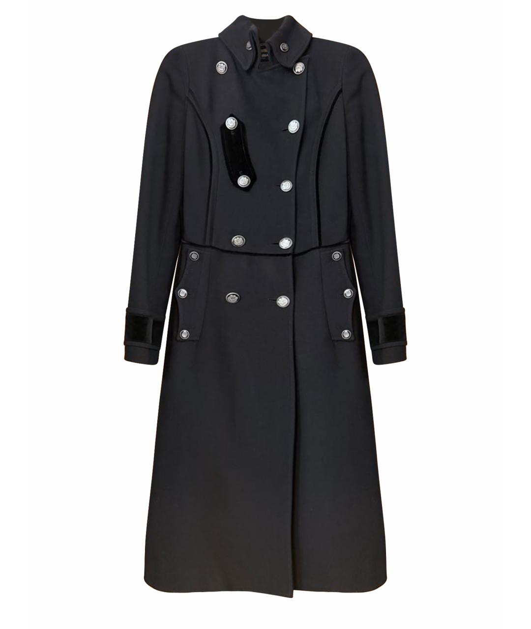 DOLCE&GABBANA Черное пальто, фото 1