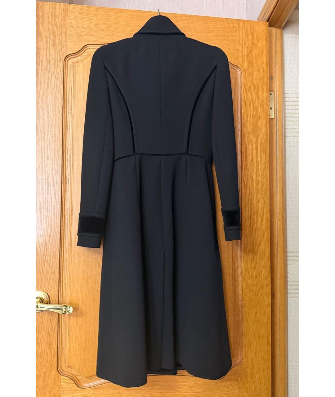 DOLCE&GABBANA Черное пальто, фото 3