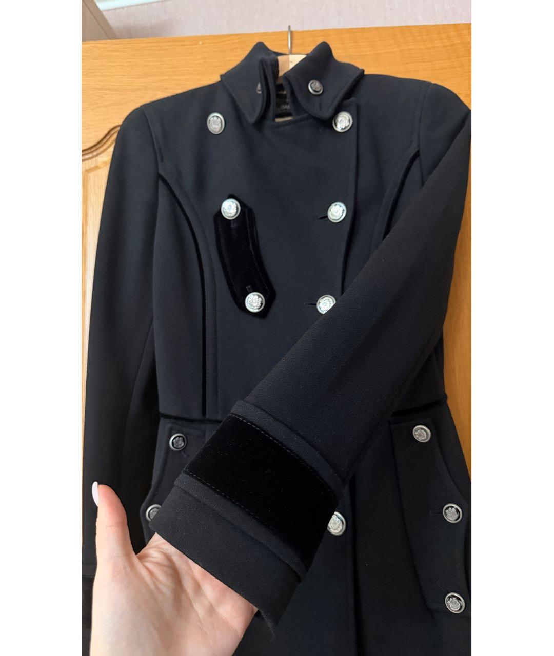 DOLCE&GABBANA Черное пальто, фото 7