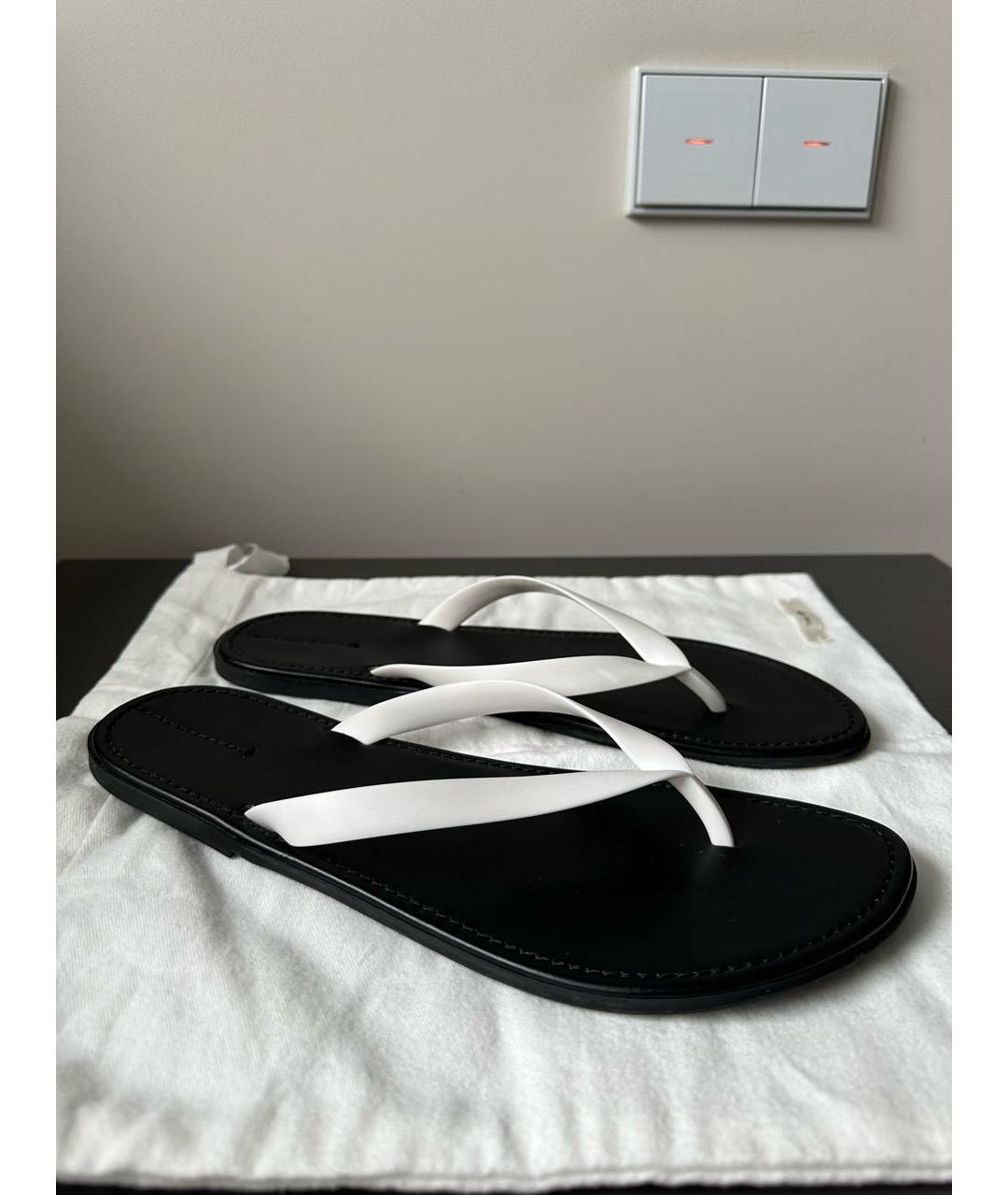 THE ROW Кожаные шлепанцы, фото 2