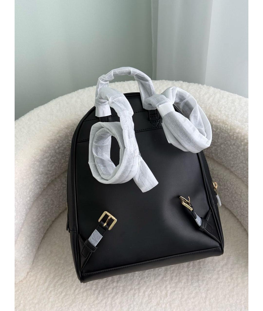 MICHAEL KORS Черный кожаный рюкзак, фото 3