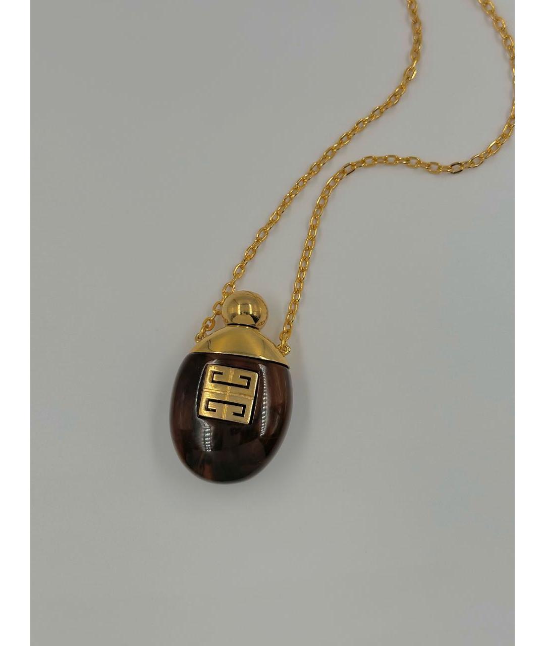 GIVENCHY Золотое металлическое колье, фото 8