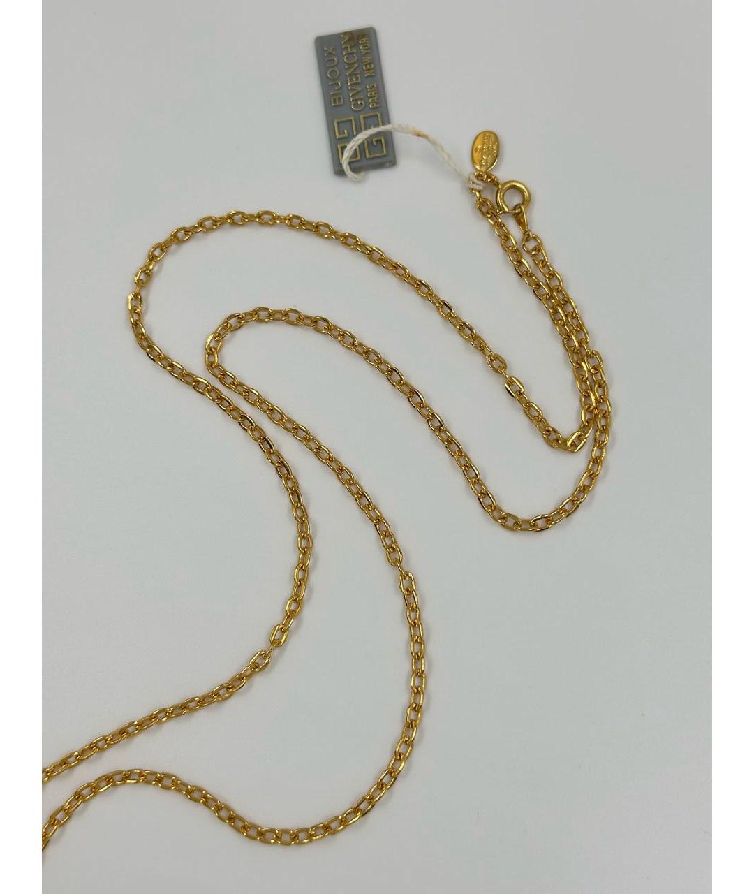 GIVENCHY Золотое металлическое колье, фото 2