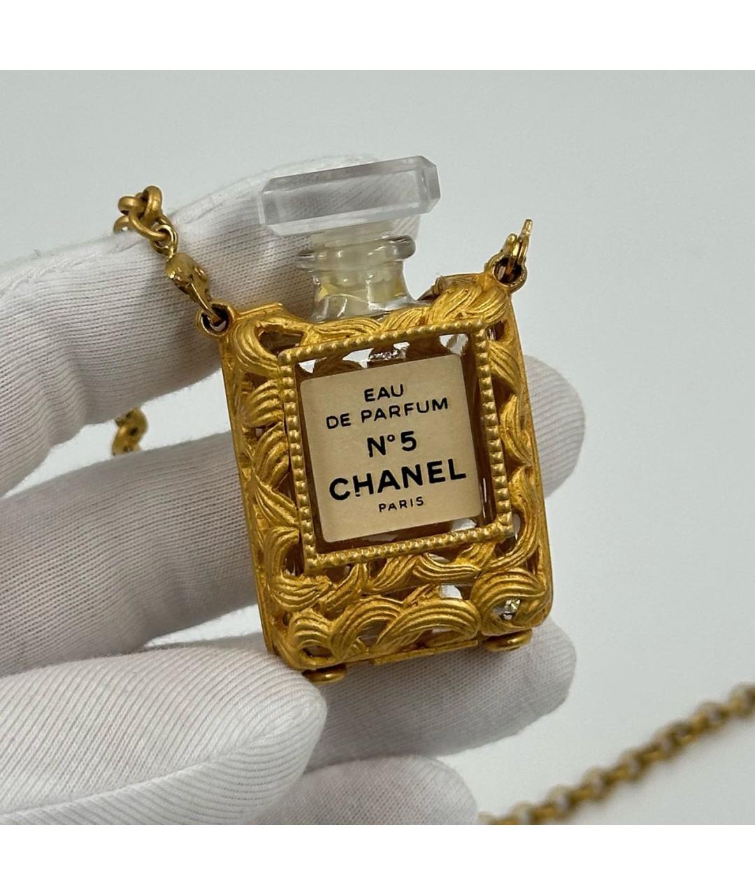 CHANEL Золотое позолоченное колье, фото 2