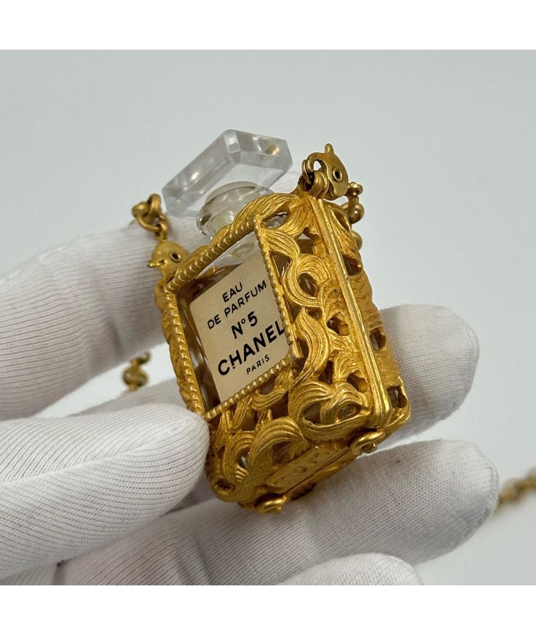 CHANEL Золотое позолоченное колье, фото 3