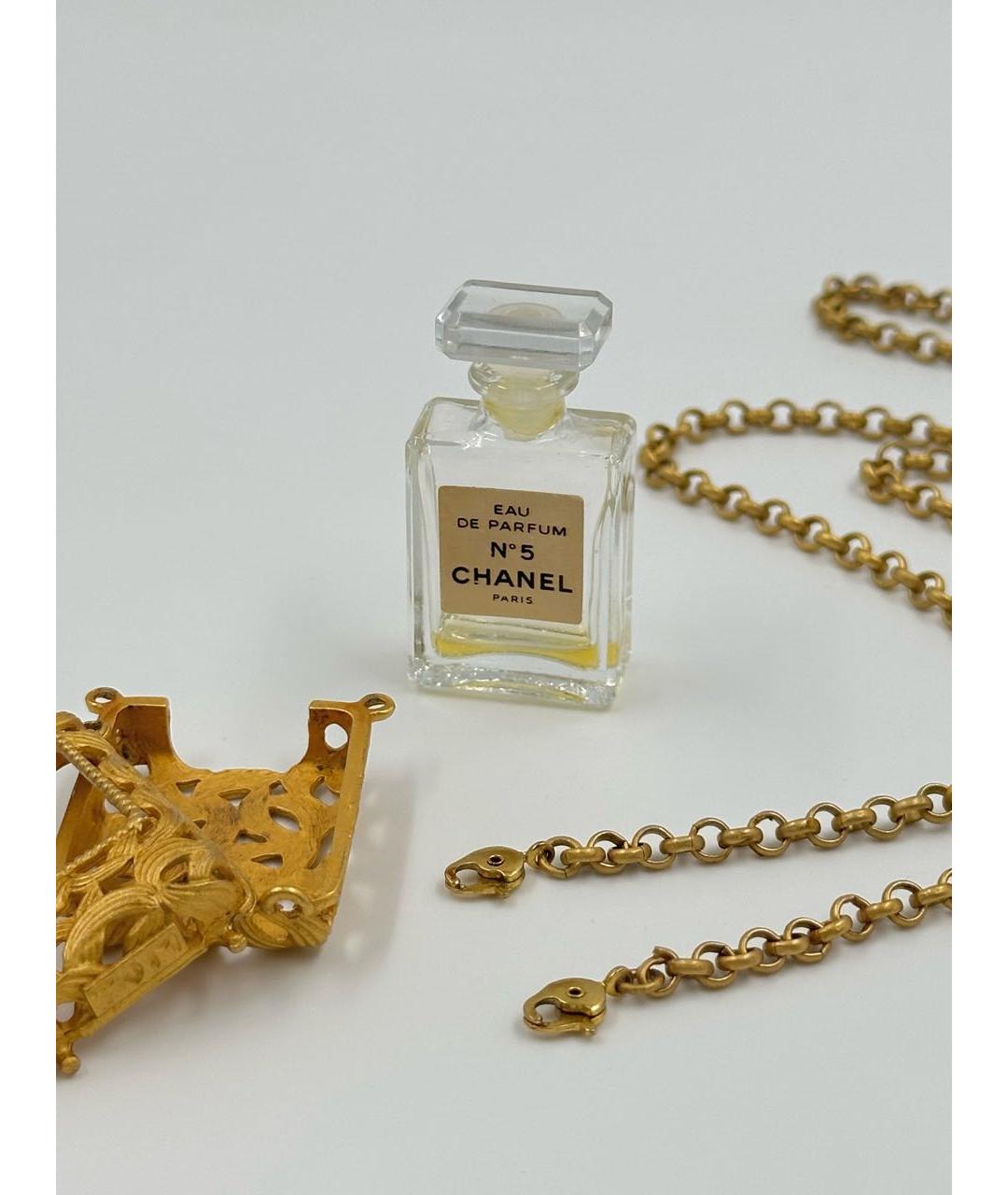 CHANEL Золотое позолоченное колье, фото 6