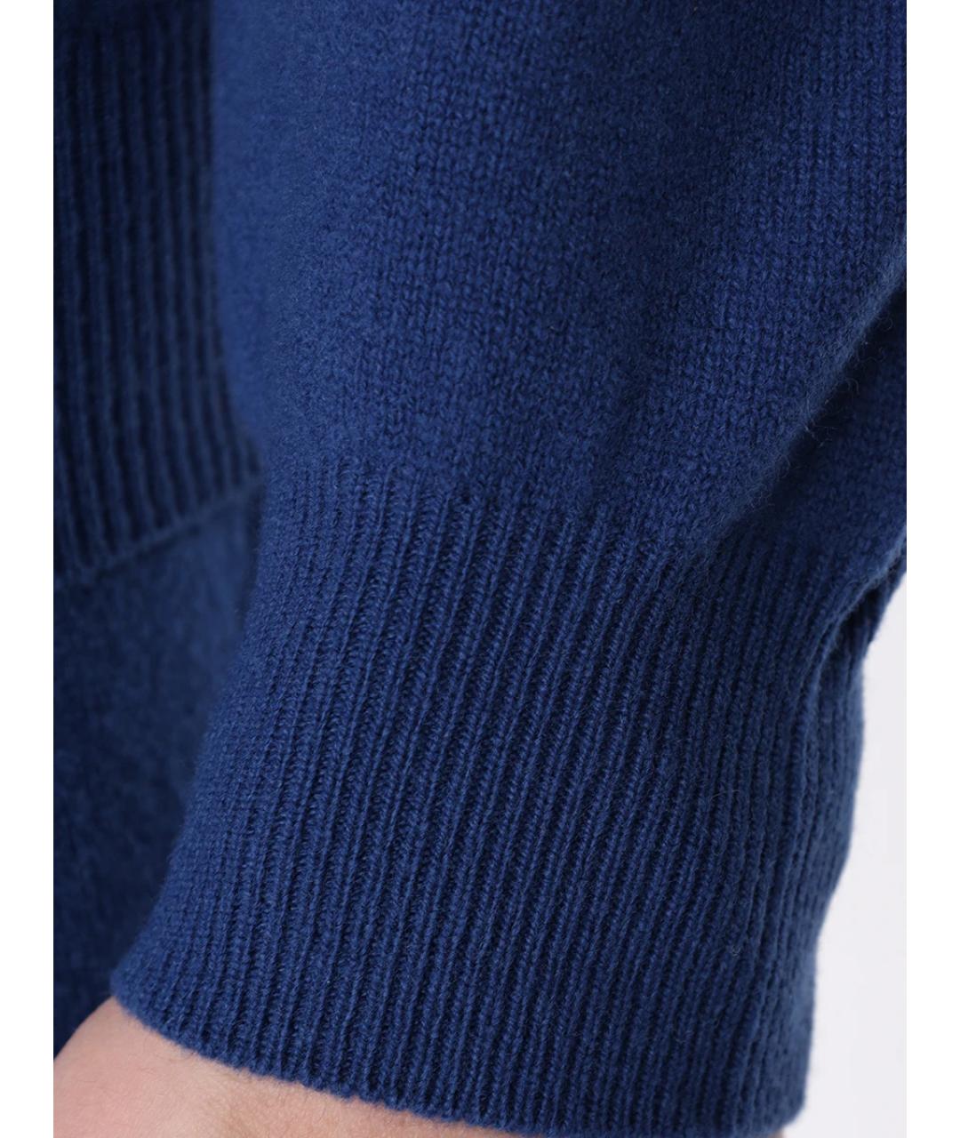 KITON Синий повседневный костюм, фото 6