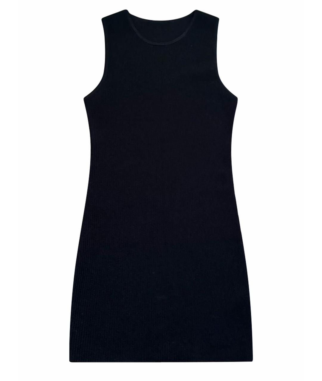 CALVIN KLEIN Черное полиамидовое повседневное платье, фото 1