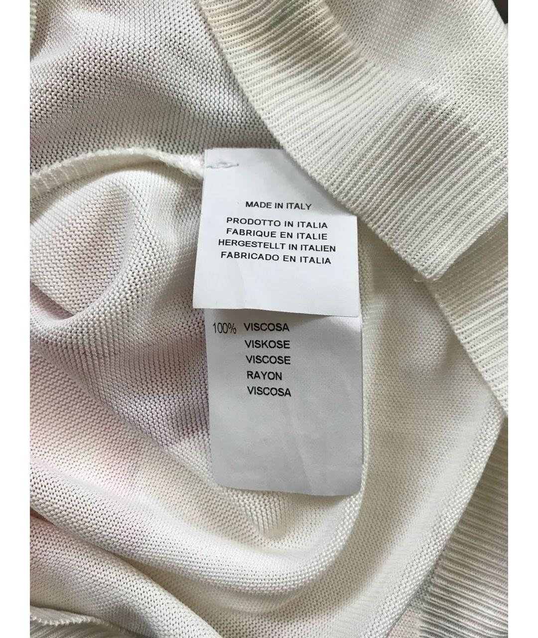 BLUGIRL Белый вискозный джемпер / свитер, фото 8