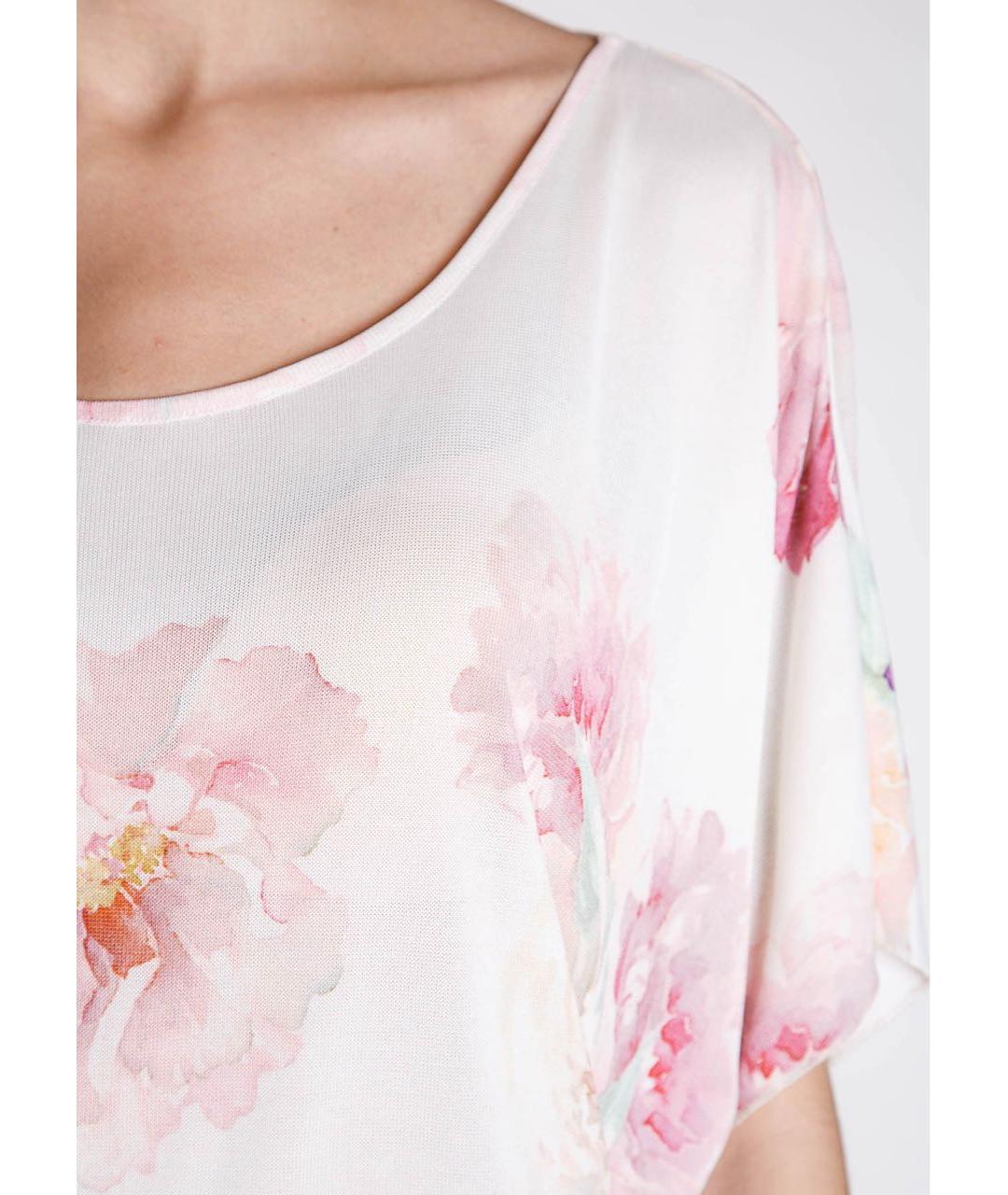 BLUGIRL Белый вискозный джемпер / свитер, фото 3