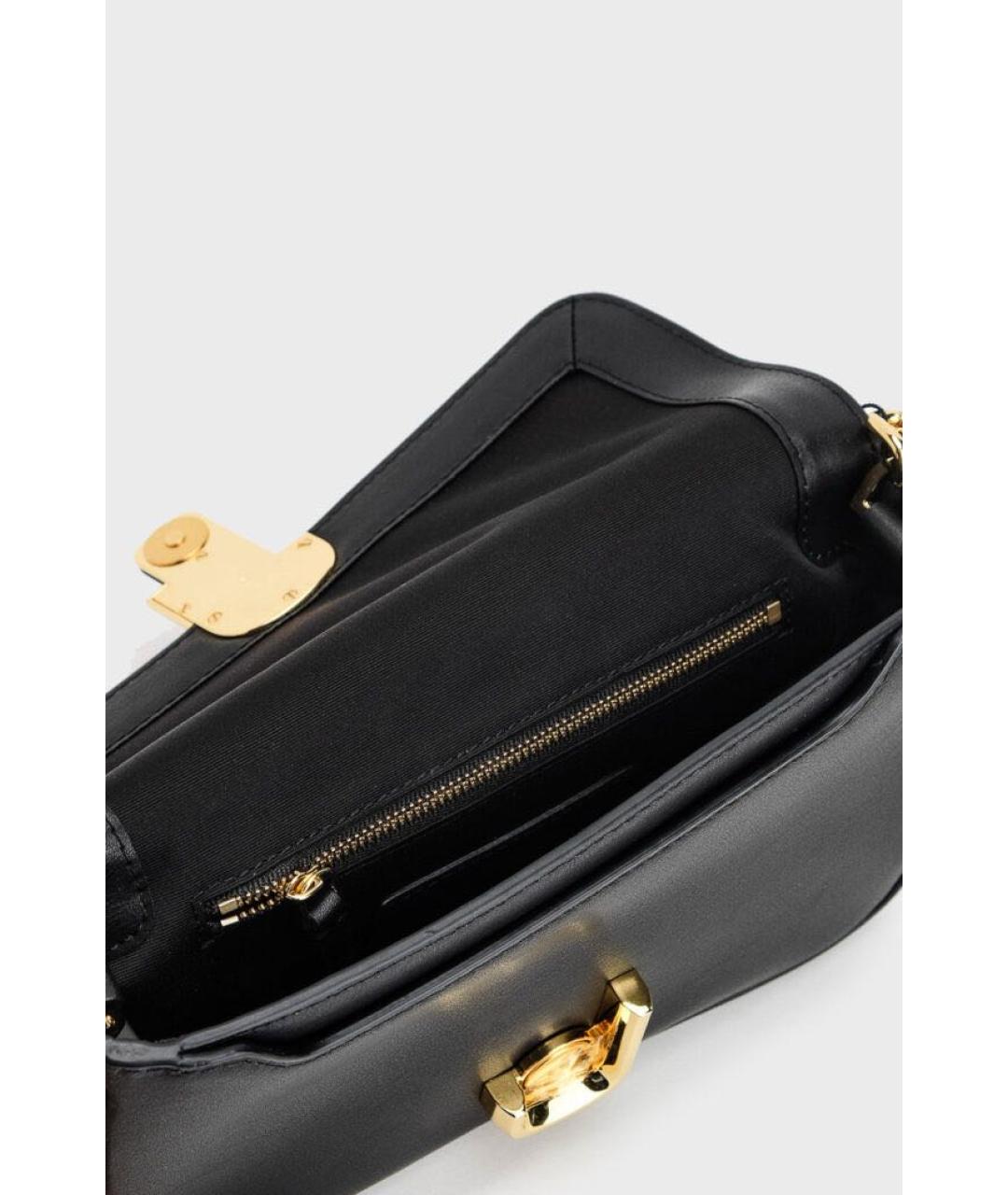 MARC JACOBS Черная кожаная сумка через плечо, фото 4