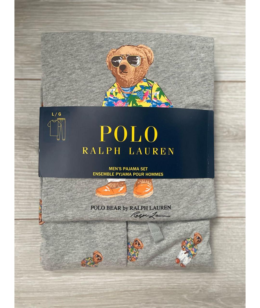 POLO RALPH LAUREN Серая пижама, фото 4
