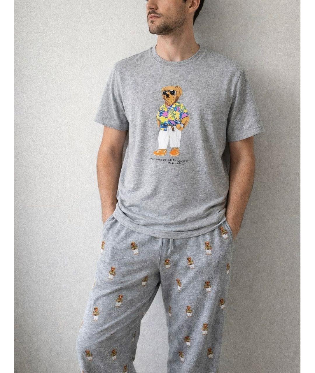 POLO RALPH LAUREN Серая пижама, фото 6