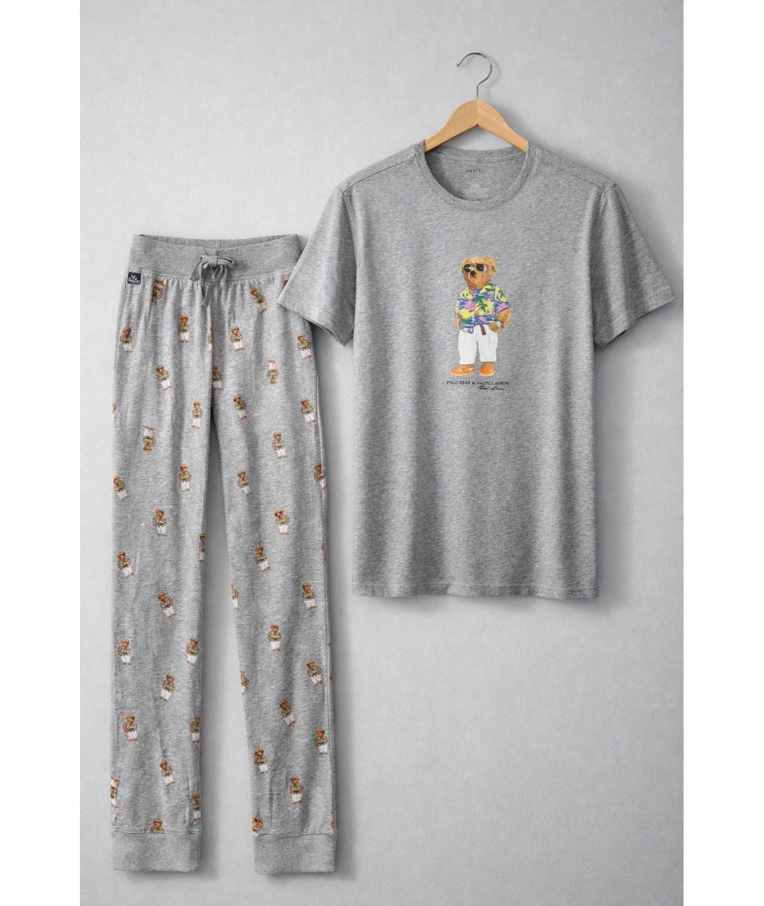 POLO RALPH LAUREN Серая пижама, фото 8