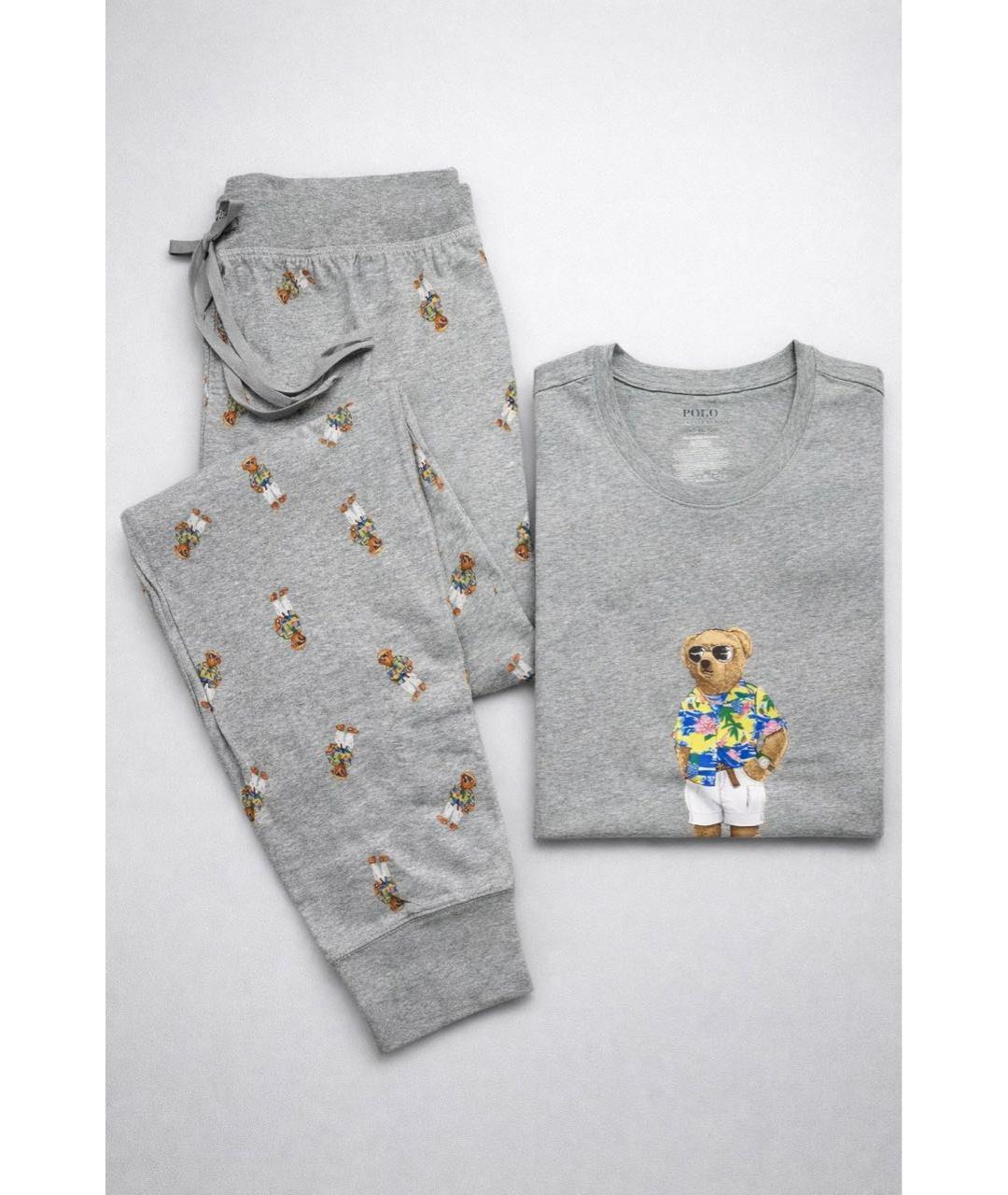 POLO RALPH LAUREN Серая пижама, фото 2