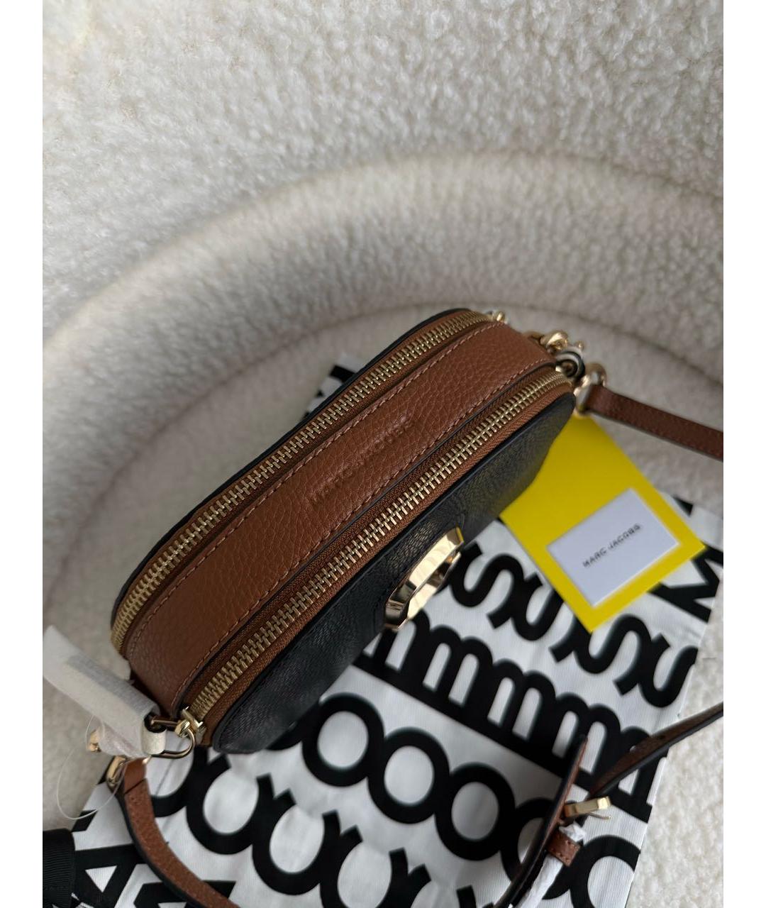 MARC JACOBS Черная кожаная сумка через плечо, фото 7