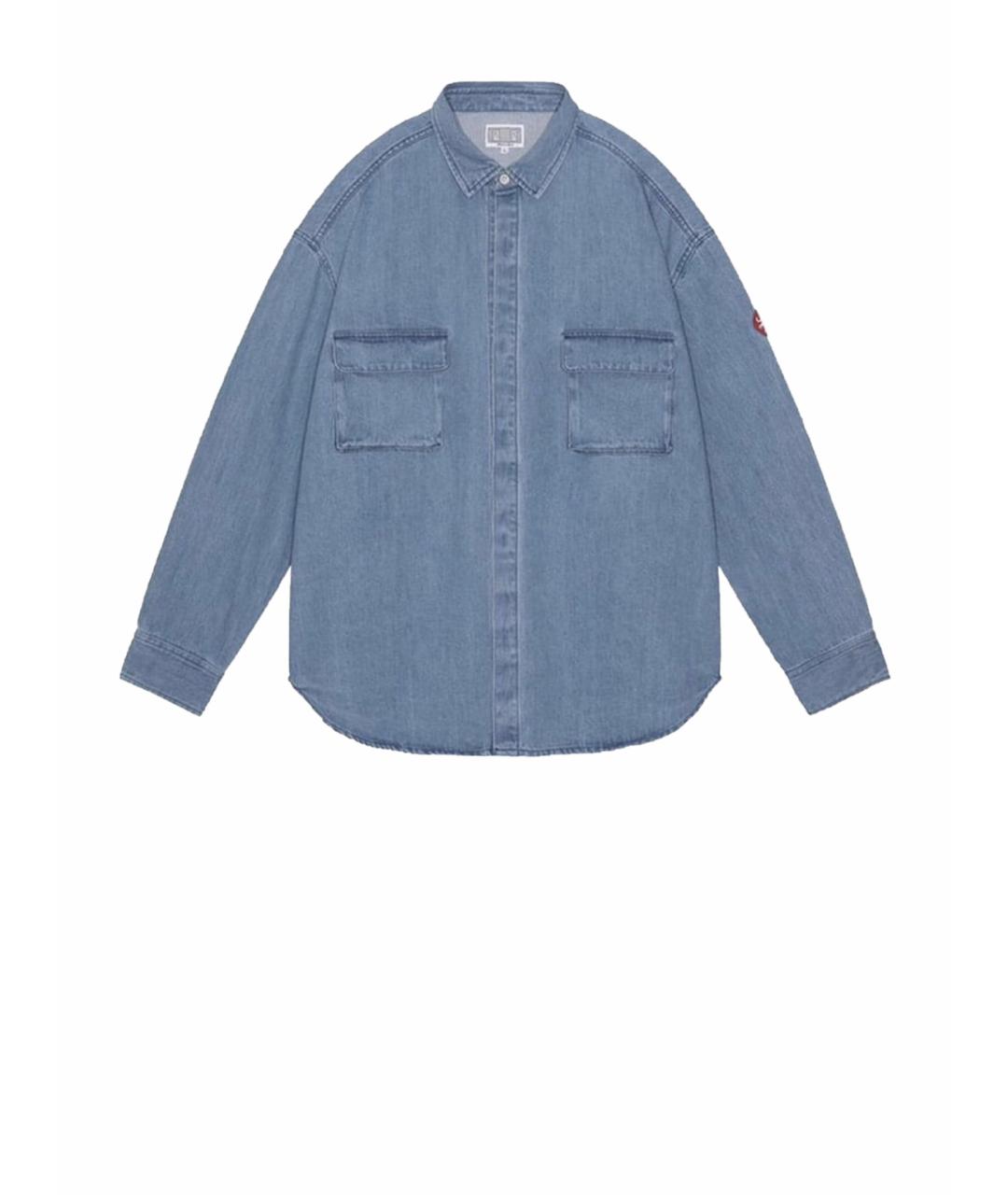 CAV EMPT Голубая хлопковая кэжуал рубашка, фото 1