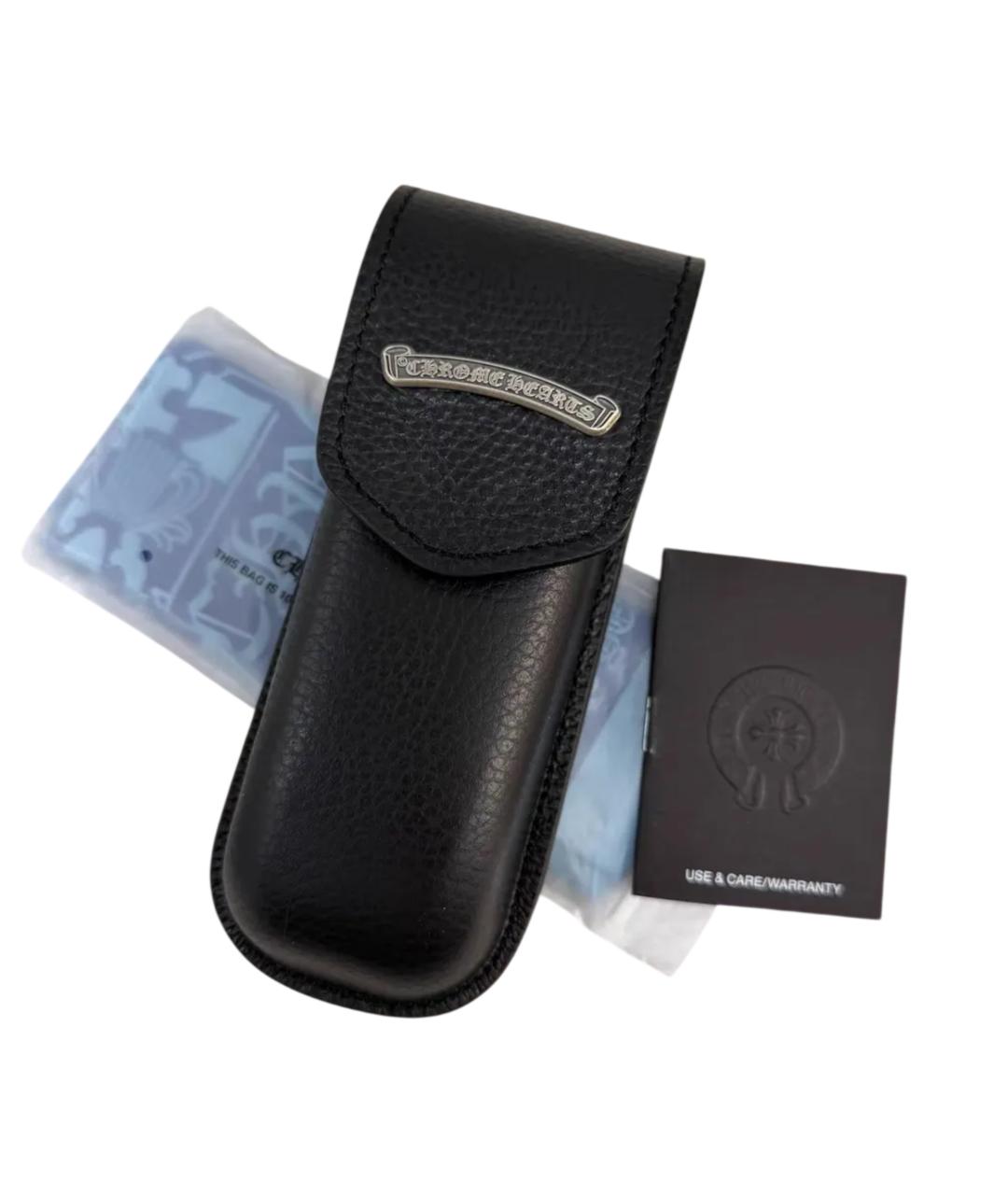 CHROME HEARTS Коричневые металлические солнцезащитные очки, фото 8