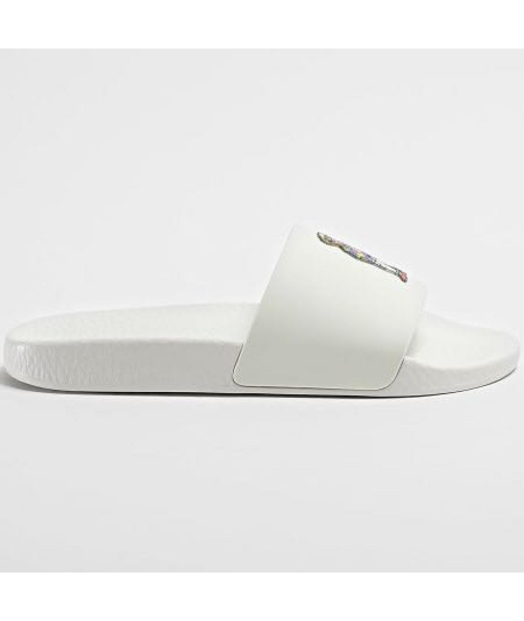 POLO RALPH LAUREN Белые шлепанцы, фото 9