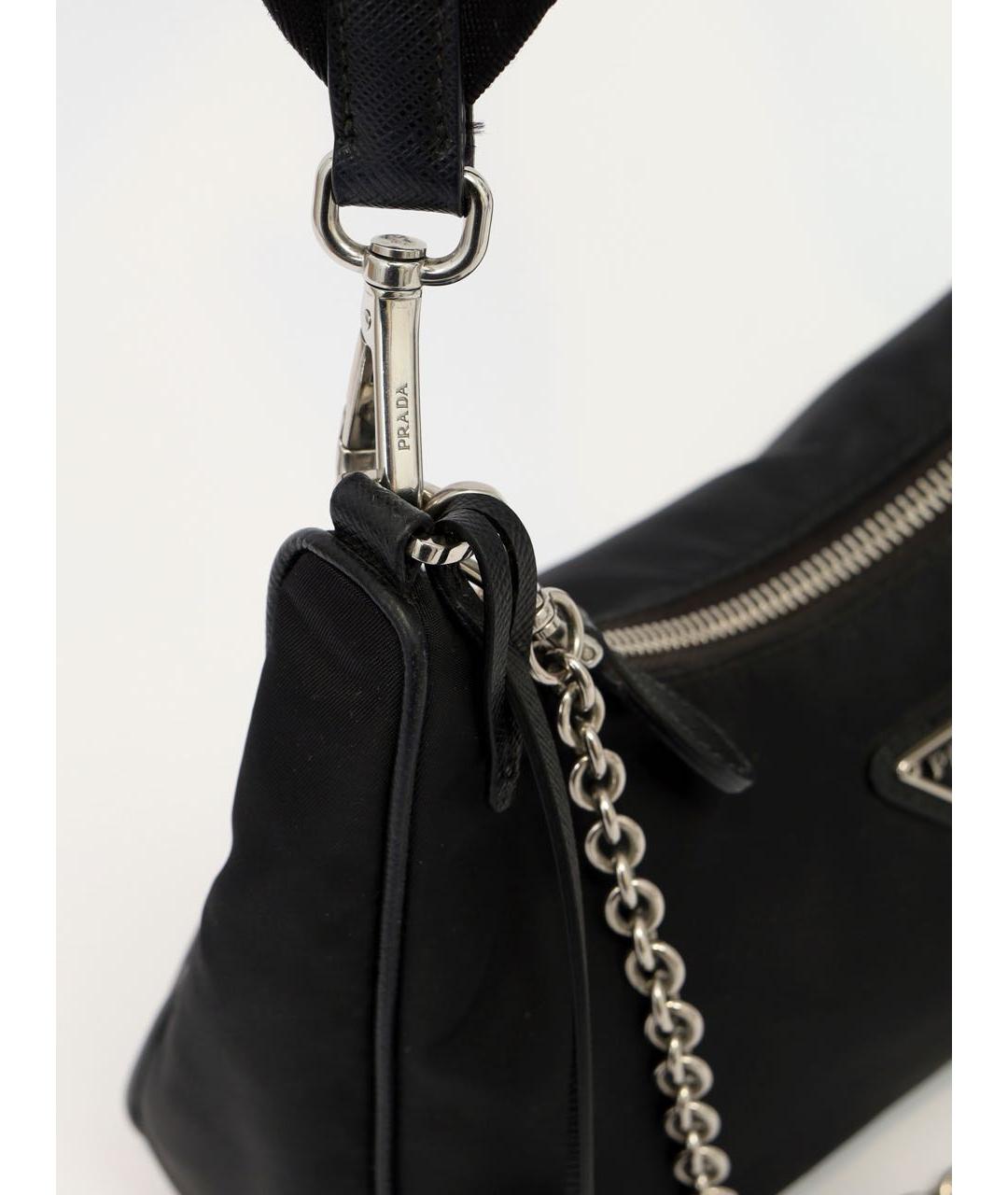 PRADA Черная сумка через плечо, фото 3