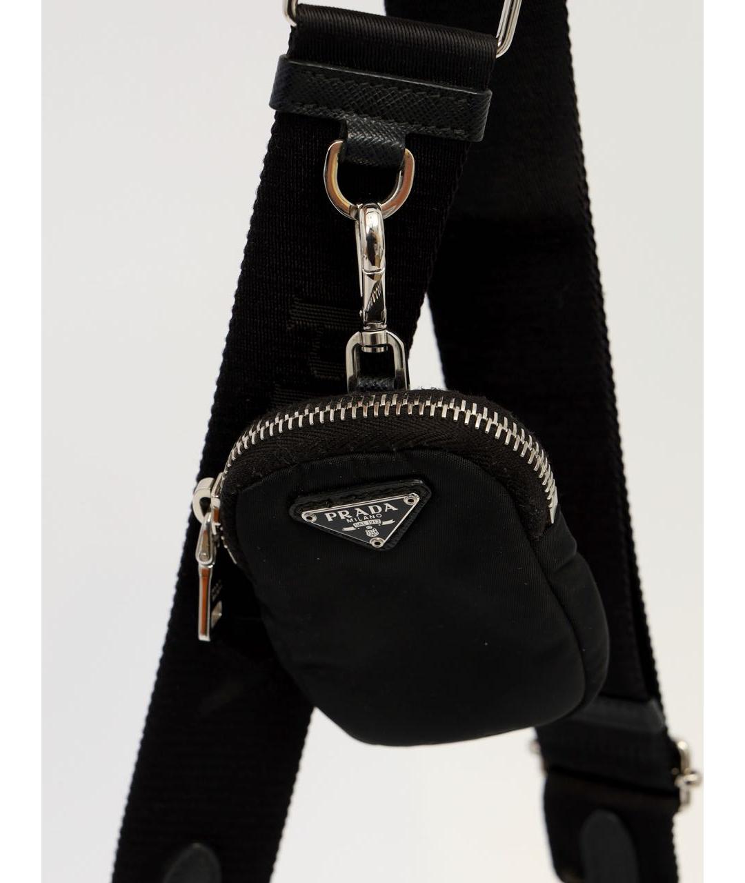 PRADA Черная сумка через плечо, фото 5