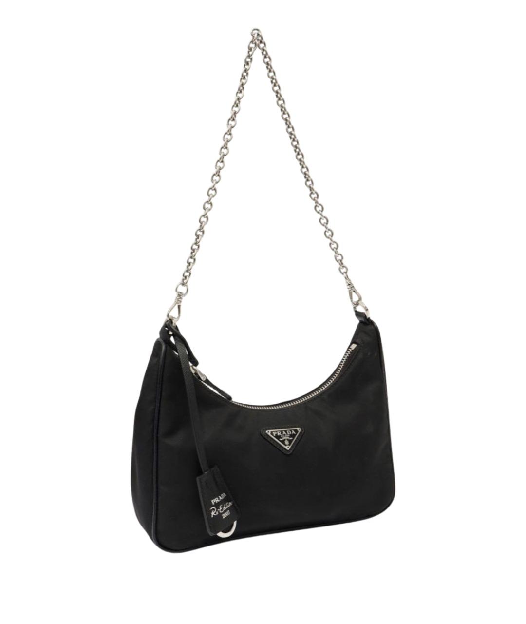 PRADA Черная сумка через плечо, фото 1