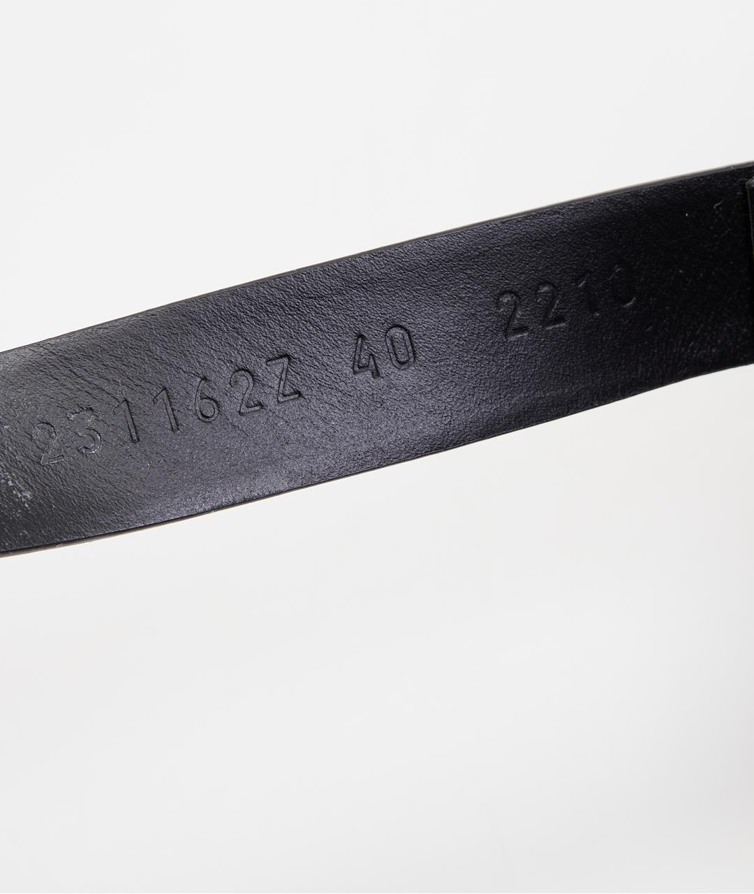 HERMES Черные кожаные сандалии, фото 8