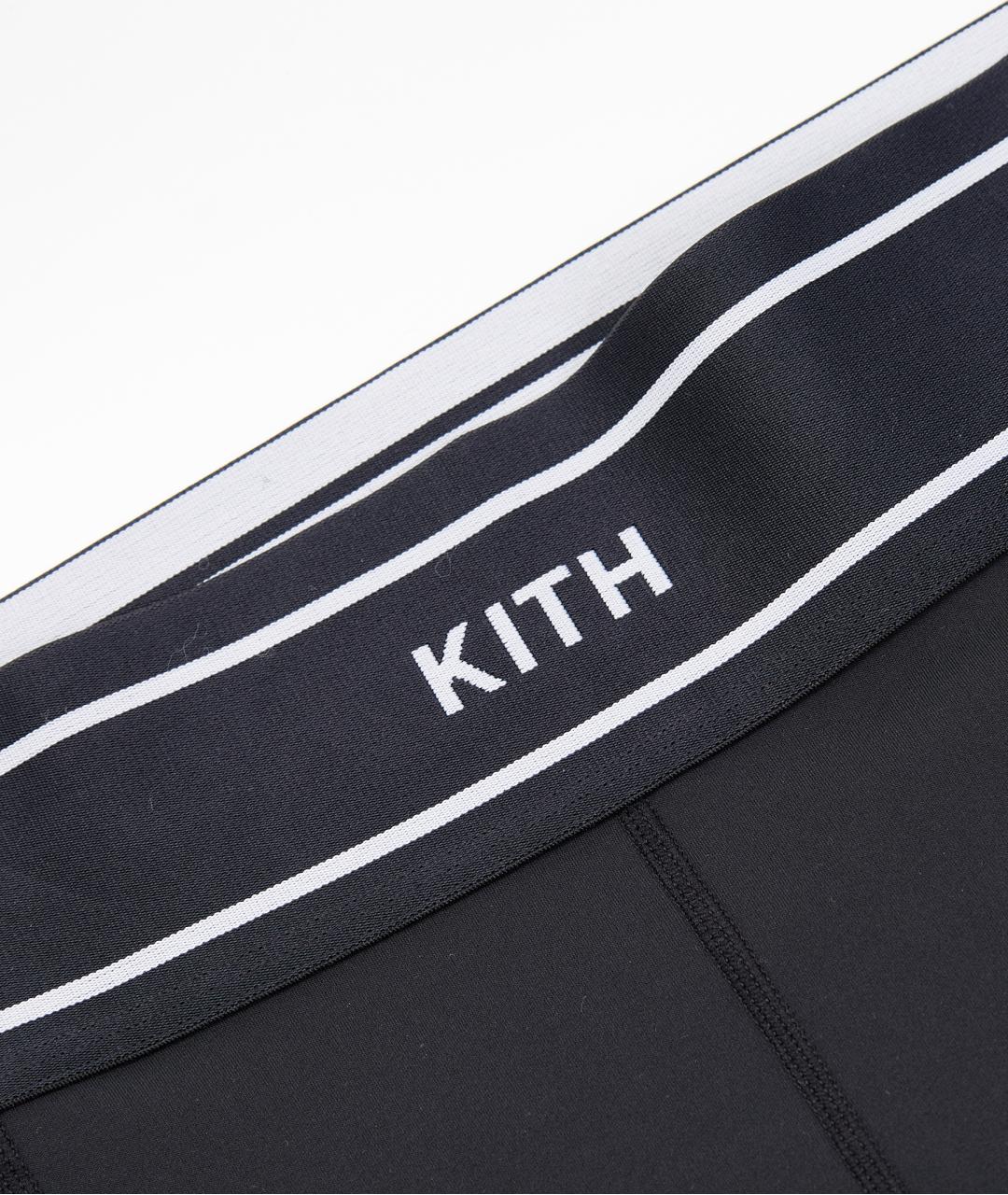 KITH Черные полиэстеровые шорты, фото 3