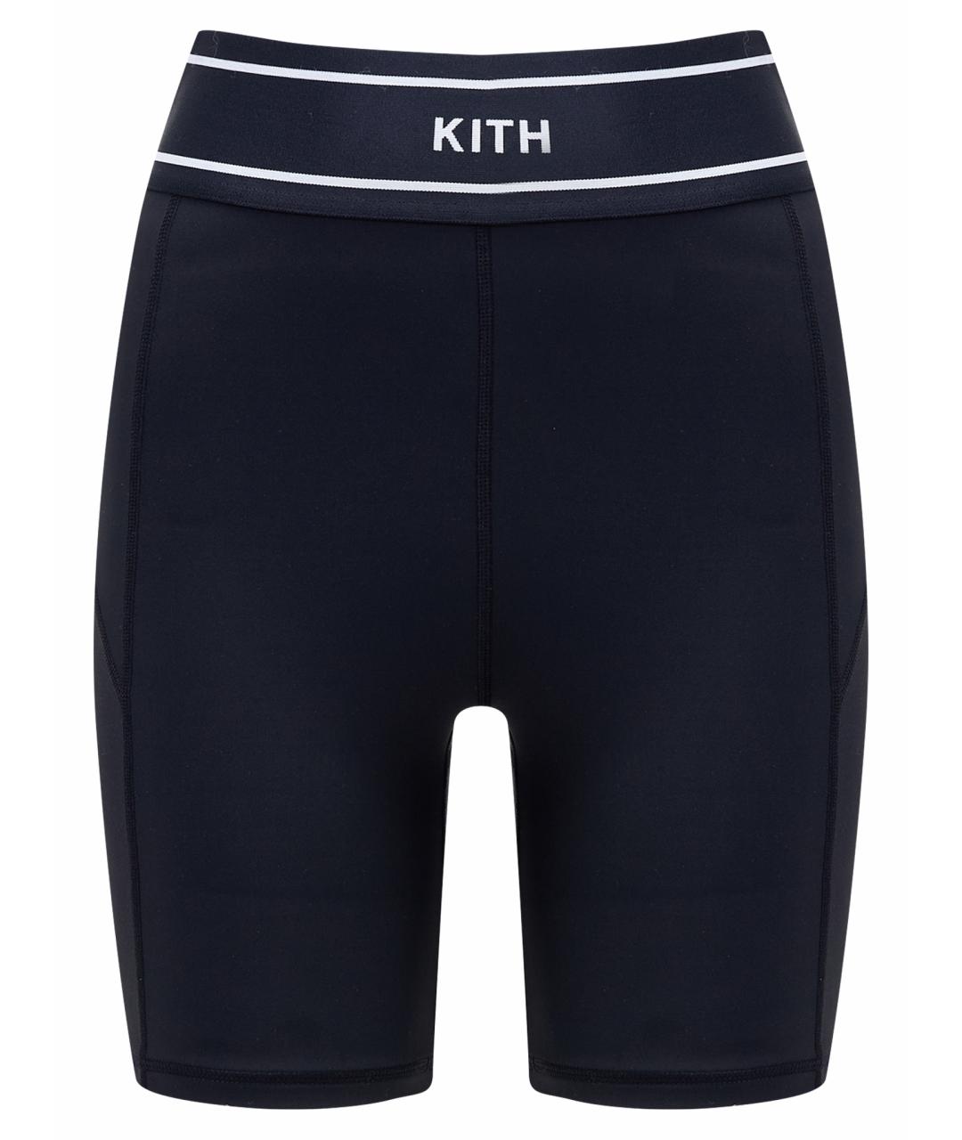 KITH Черные полиэстеровые шорты, фото 1