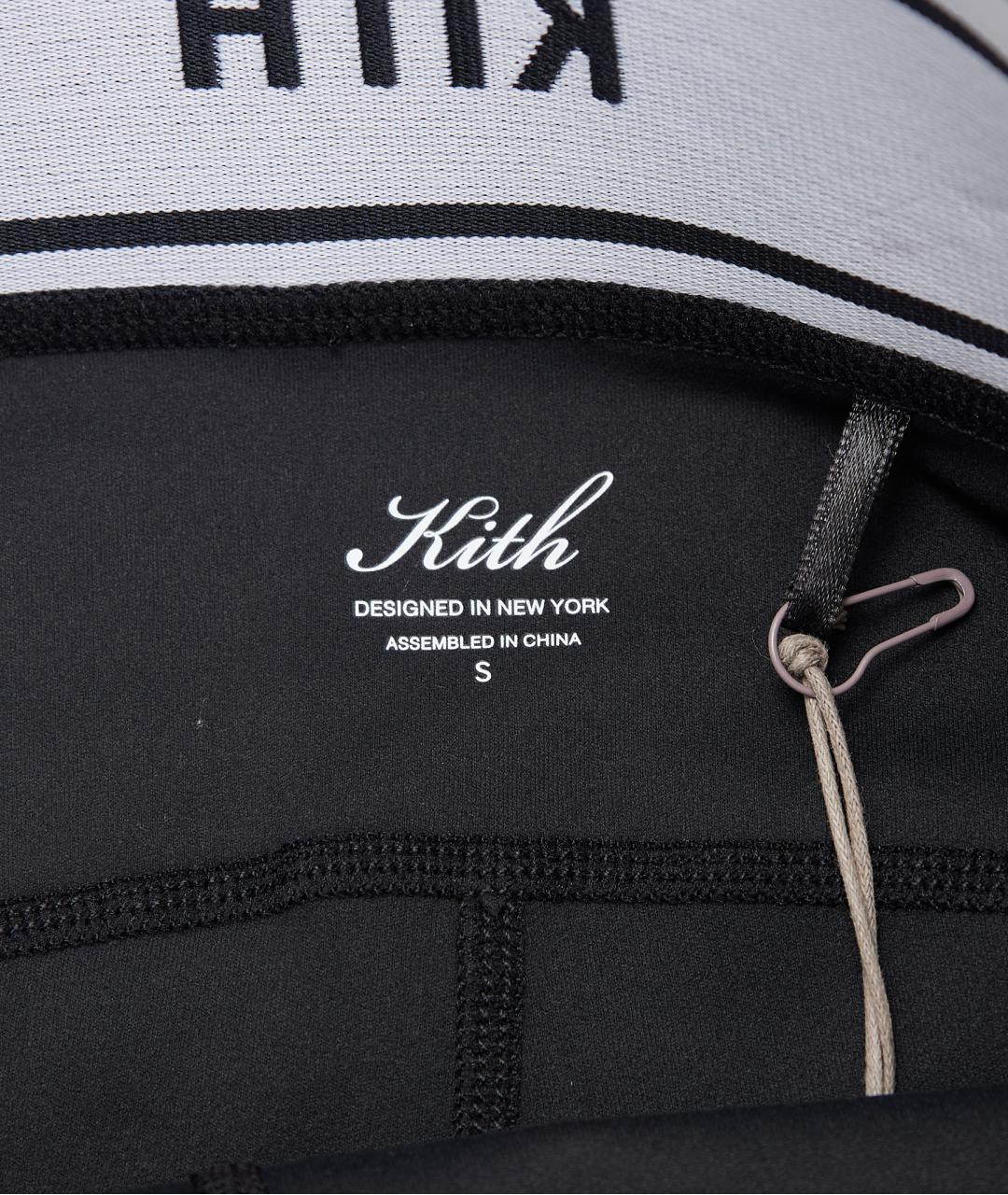 KITH Черные полиэстеровые шорты, фото 4