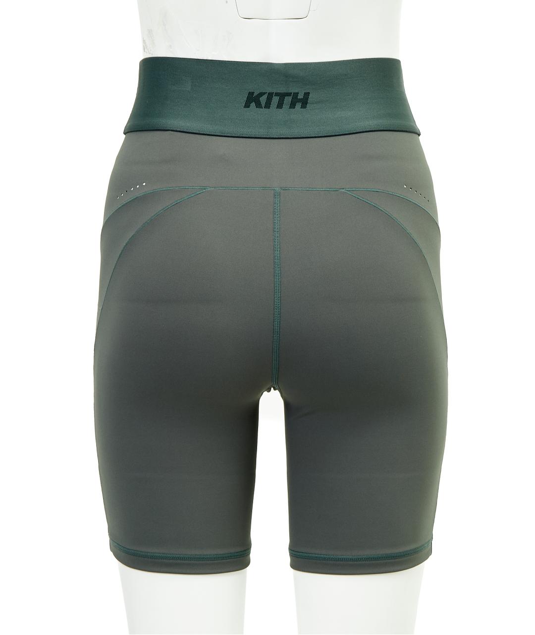 KITH Хаки полиэстеровые шорты, фото 2