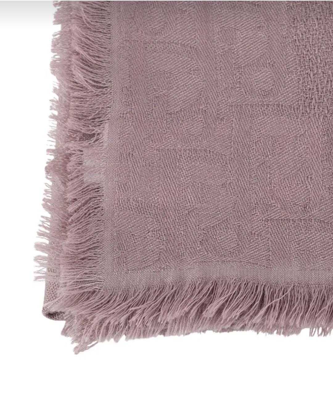 CHRISTIAN DIOR Розовый шерстяной платок, фото 2