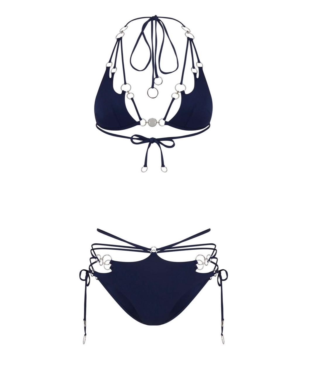 AGENT PROVOCATEUR Темно-синий полиамидовый купальник, фото 8