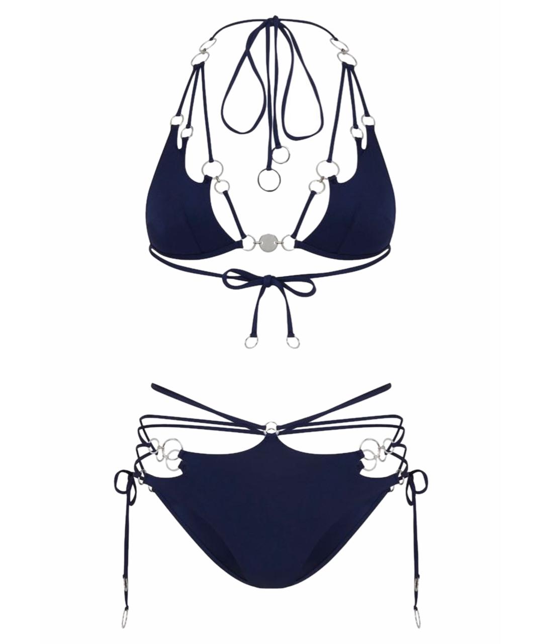 AGENT PROVOCATEUR Темно-синий полиамидовый купальник, фото 9